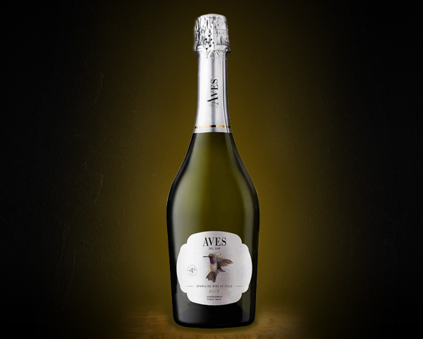 Aves del Sur Brut вино игристое брют сухое белое, 0,75 л
