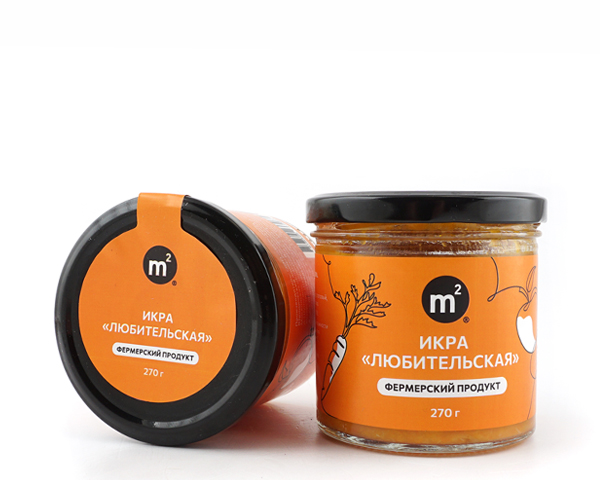 Икра Любительская из органических овощей, 270 г