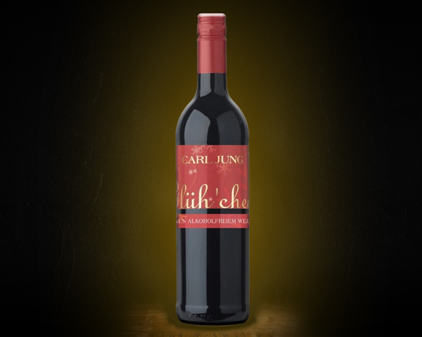 Глинтвейн Carl Jung вино безалкогольное красное, 750 мл