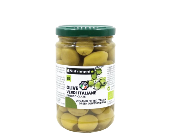 Оливки зеленые без косточек, 280 г