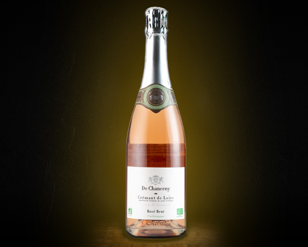 De Chanceny Rose Brut, Cremant de Loire вино игристое сухое брют розовое, 0,75 л