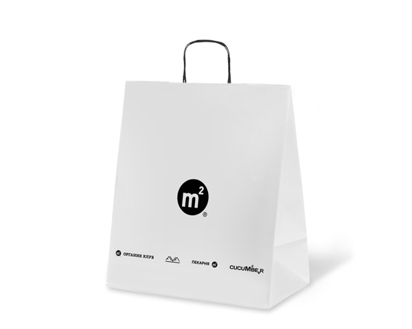 Пакет бумажный М2 для подарков, 37х32х18 см