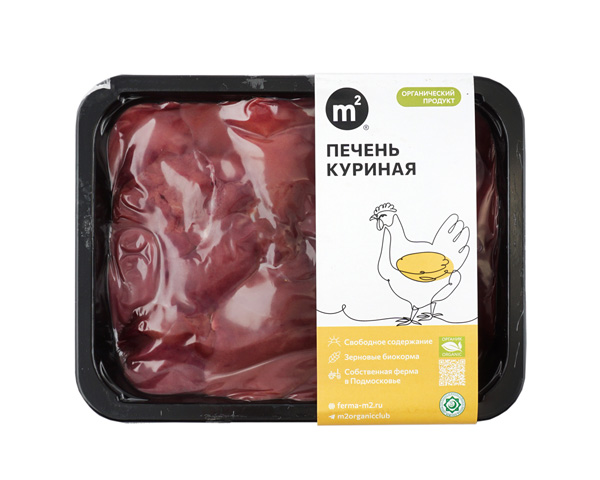 Печень куриная охлажденная, 400 г