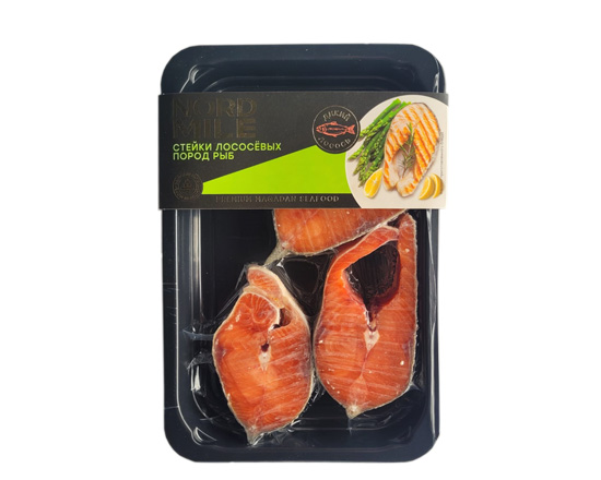Стейк кеты дикой замороженный, на развес