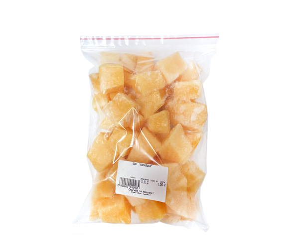 Тыква кубиками замороженная, 1000 г