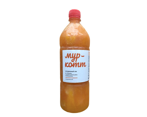 Сок муркотовый прямого отжима, замороженный, 1000 мл