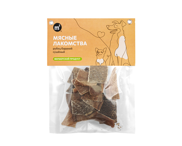 Рубец бараний сушеный, для собак, 30 г