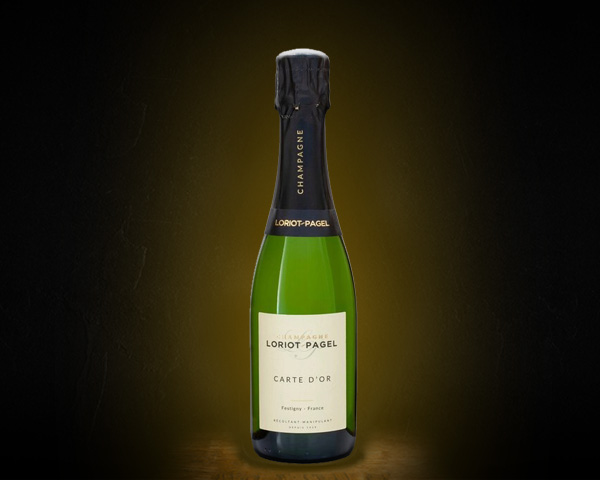 Champagne Loriot-Pagel, Carte d'Or вино игристое брют белое, 0,375 л