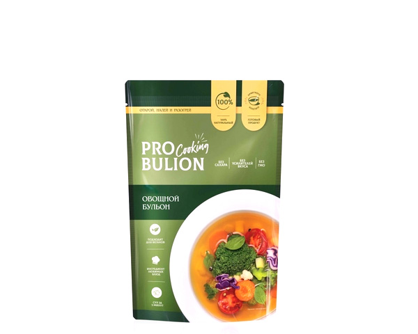 Бульон овощной замороженный, 500 мл