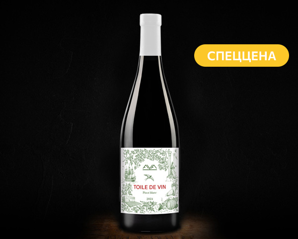 Toile De Vin Pinot Blanc, Aya Organic Wine вино сухое белое, 0,75 л