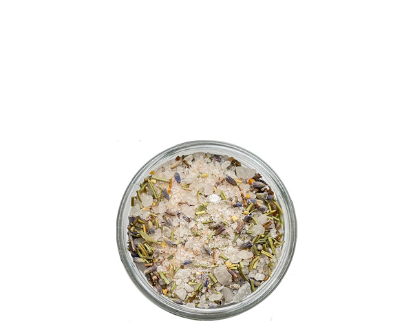 Соль с розмарином и лавандой 80 г