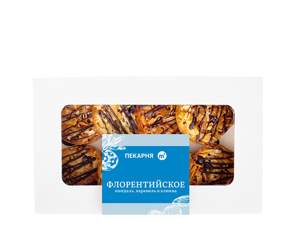 Печенье Флорентийское пасхальное, миндально-карамельное, 240 г