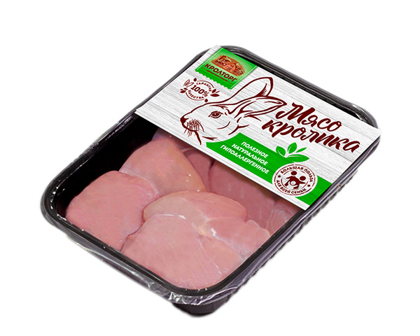 Филе бедра кролика шоковая заморозка, на развес