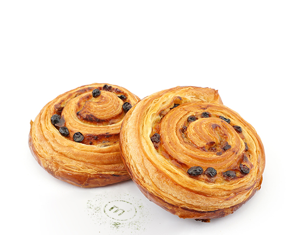 Улитка слоёная с изюмом, 100 г