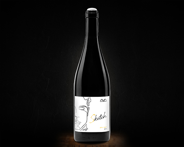 Sketch Pinot Noir, Aya Organic Wine вино сухое красное, 0,75 мл