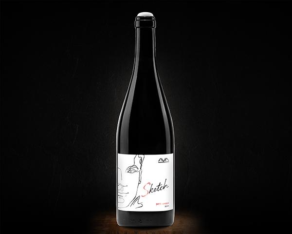 Sketch Petit Verdot, Aya Organic Wine вино сухое красное, 0,75 л