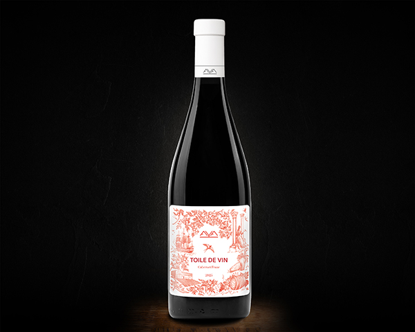 Toile de vin cabernet franc, Aya Organic Wine вино сухое розовое, 0,75 л