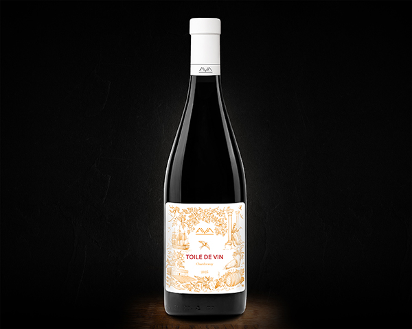 Toile de vin chardonnay 2025, AYA Organic Wine  вино сухое белое, 0,75 л