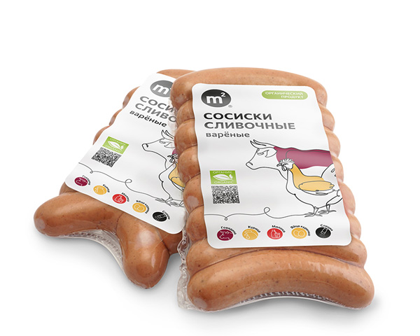 Сосиски Сливочные вареные