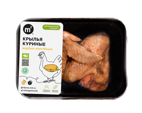 Крылья куриные варено-копченые