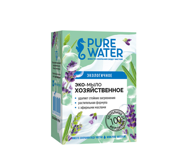 Мыло хозяйственное с эфирными маслами, 175 г