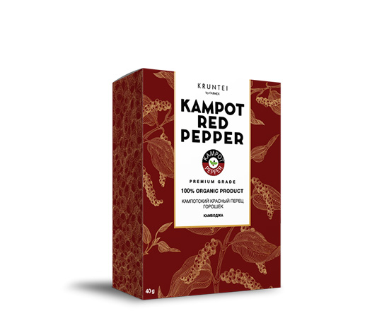 Перец красный компотский, горошком, 40 г