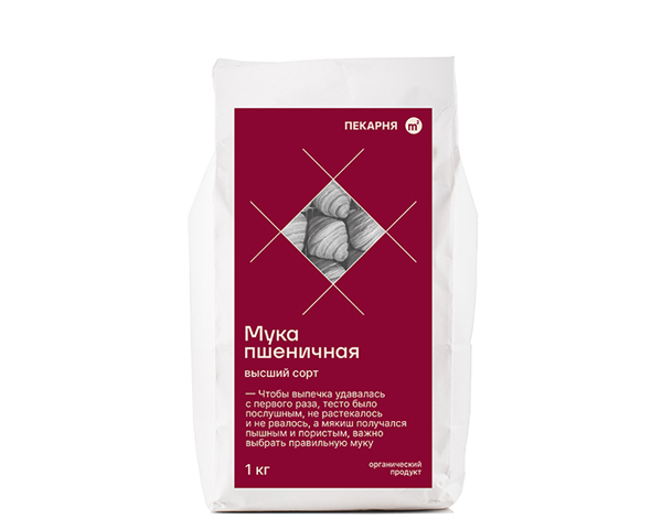 Мука пшеничная высшего сорта, 1000 г