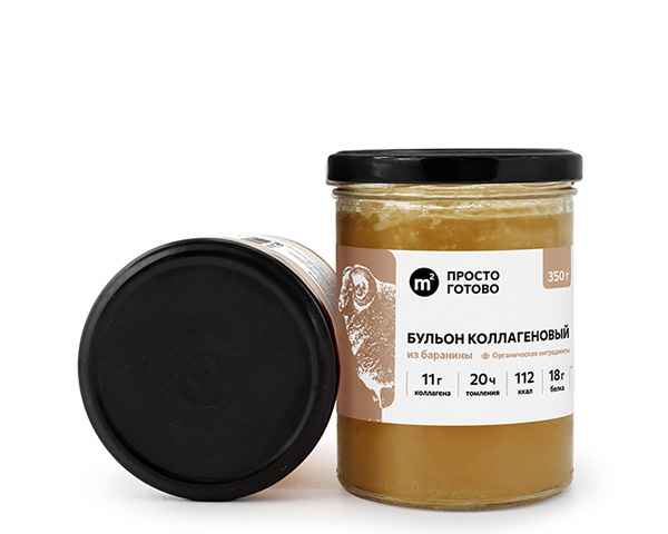 Бульон из баранины костный, коллагеновый, 350 г