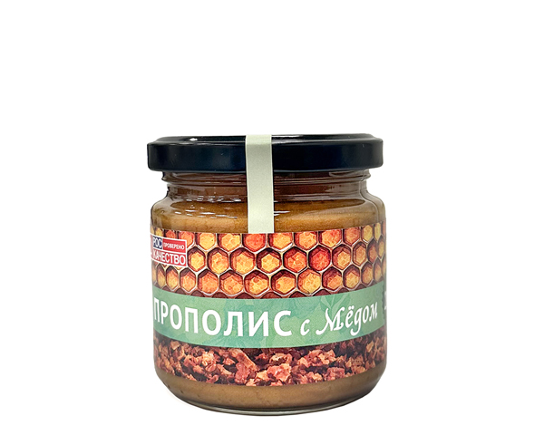 Мед с прополисом 250 г