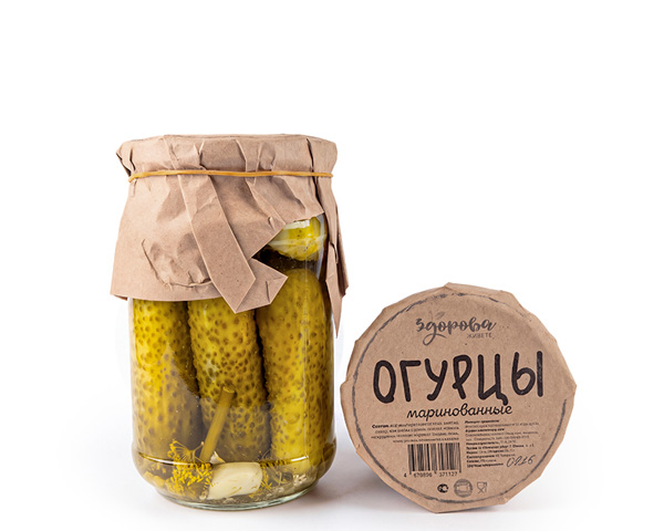 Огурцы маринованные 700 мл