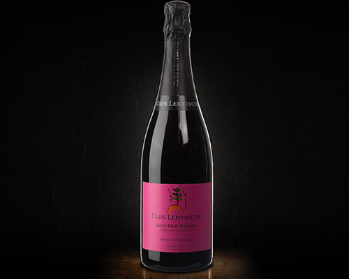 Clos Lentiscus, Rose Brut Nature, Penedes вино игристое розовое брют, 0,75 л