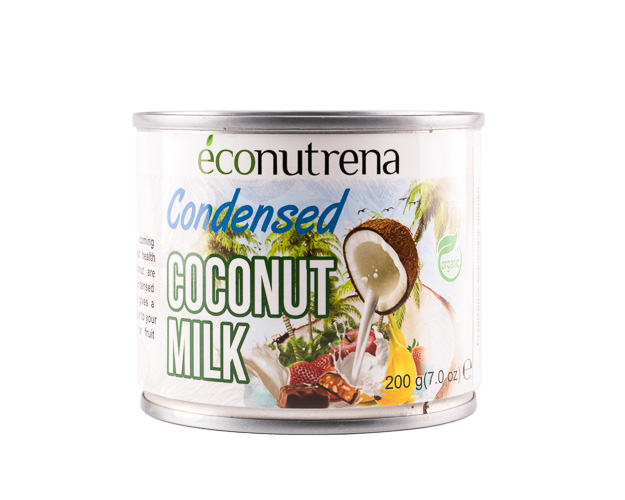 Молоко кокосовое сгущенное с тростниковым сахаром, 200 мл