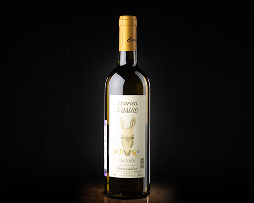 Carussin, "Il Carica l'Asino" вино белое сухое, 0,75 л