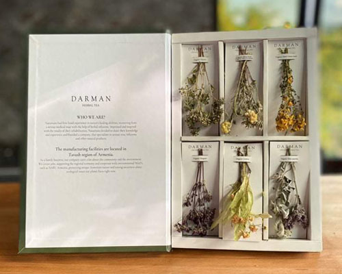 Чайный набор "Книга" из 6 видов трав, 40 г