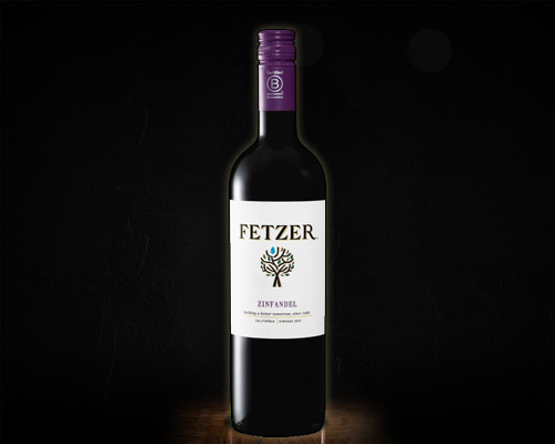 Zinfandel Valley Oaks, Fetzer вино полусухое красное, 0,75 л