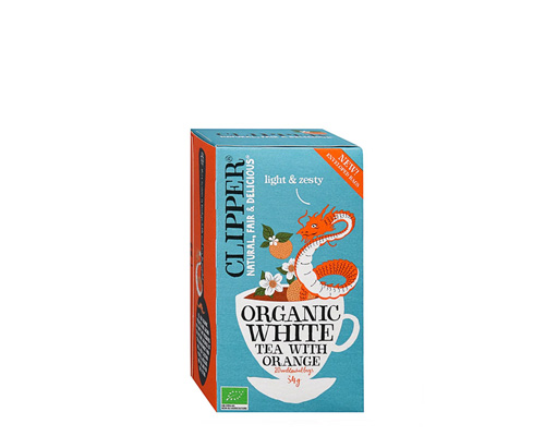 Чай белый с ароматом апельсина, пакетированный, 34 г
