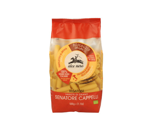 Ригатони из твердых сортов пшеницы Senatore Cappelli, 500 г